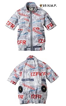 最後の１点限　未使用品　レア　空調服　アイズフロンティア　10045　半袖　LL アイズフロンティア 10225 99.キャラクター 4L 空調 半袖JK①